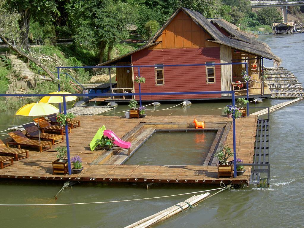 Boutique Raft Resort, River Kwai Sai Yok Ngoại thất bức ảnh